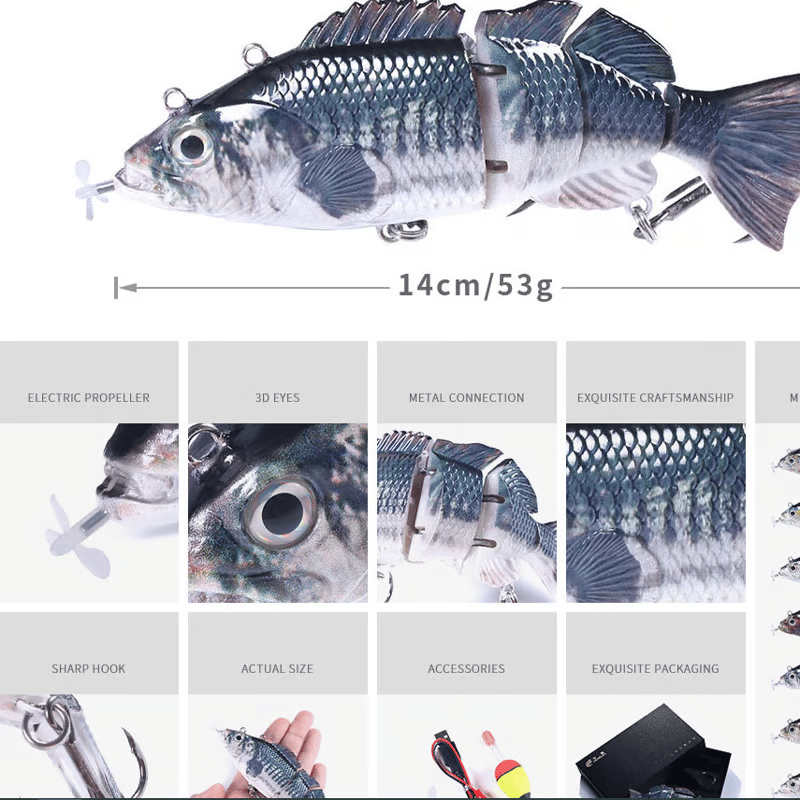 ⚡️Robot Bait Bionic Swimming Lure - PROBERO (fishing gear)🔥