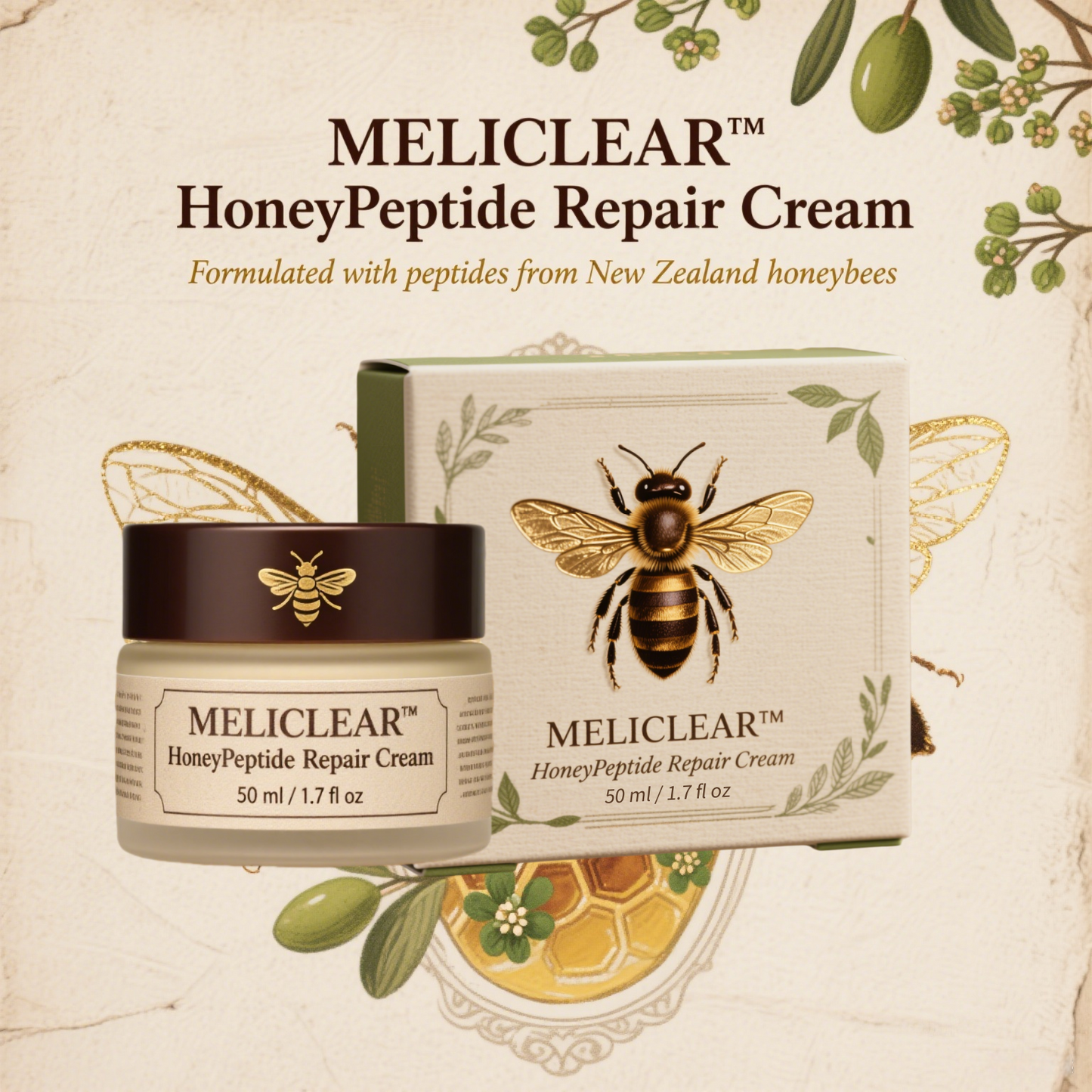 MELICLEAR™ HoneyPeptide Repair Cream