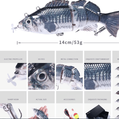 ⚡️Robot Bait Bionic Swimming Lure - PROBERO (fishing gear)🔥