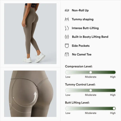 Slimoly™ Butt-Lifting High-Waist Shaping Pocket Leggings