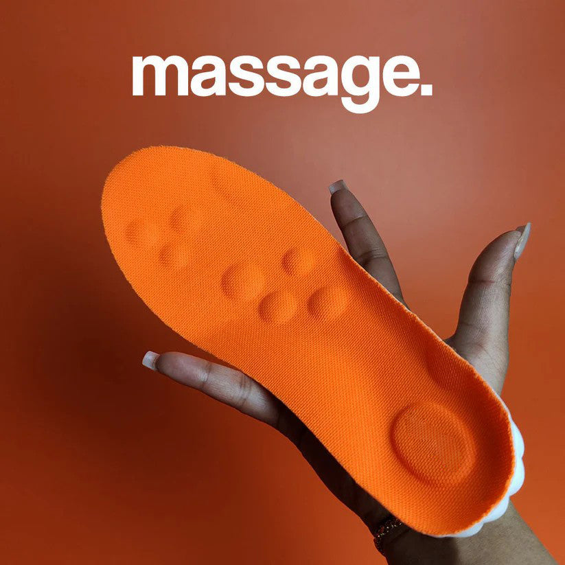 Pain-Relief Massage Insoles for All-Day Comfort